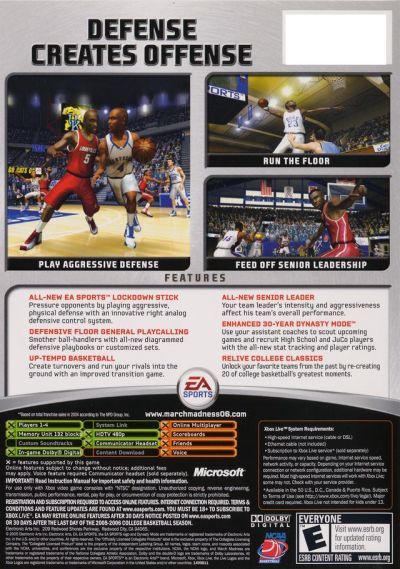 NCAA March Madness 06 (USA)